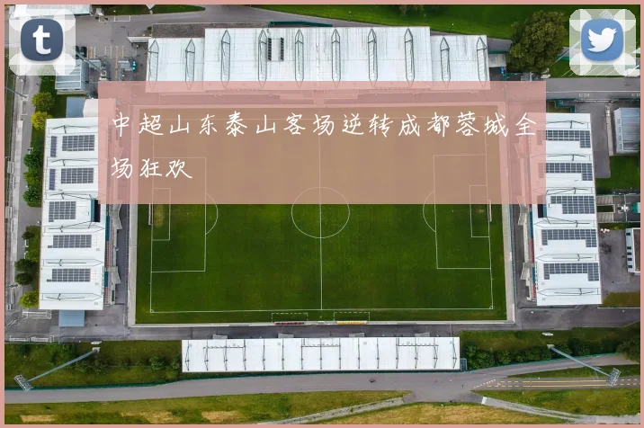 中超山东泰山客场逆转成都蓉城全场狂欢